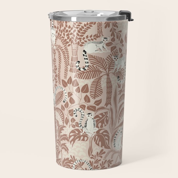Jungle adventure Pantone color of the year 2025 Travel Mug Gallery Image 2