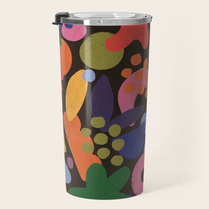 Bright Abstract Pattern #2 Travel Mug Gallery Image 3