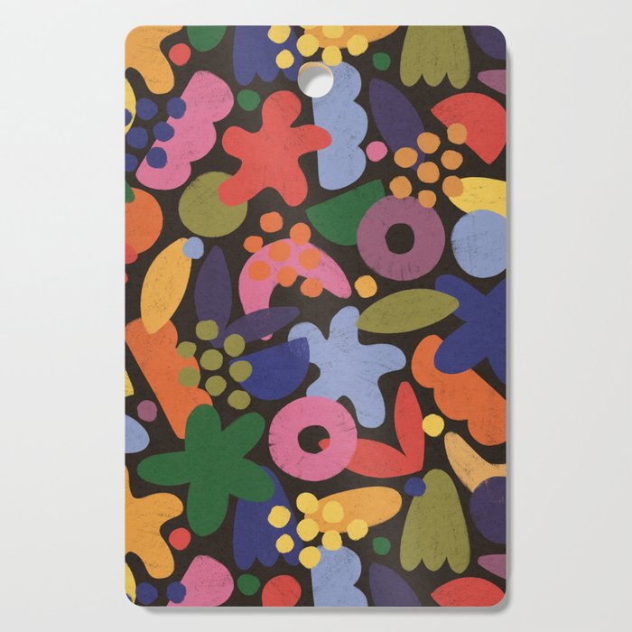 Bright Abstract Pattern #2 Cutting Board Gallery Image 1