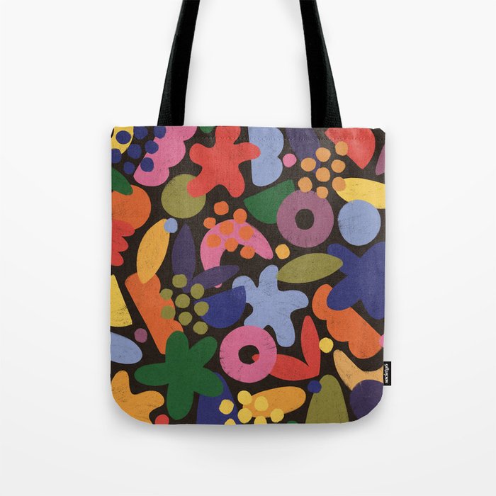 Bright Abstract Pattern #2 Tote Bag Gallery Image 1