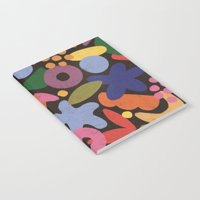 Bright Abstract Pattern #2 Notebook Gallery Image 1