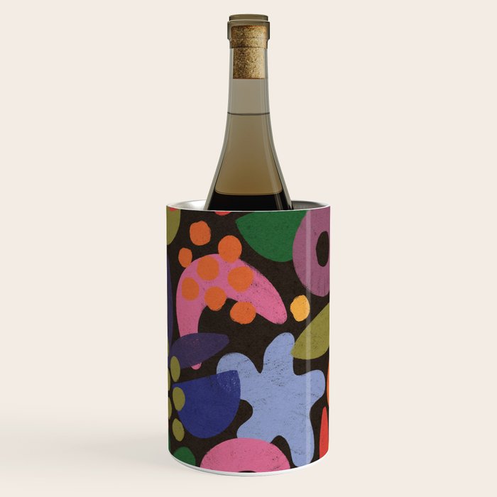 Bright Abstract Pattern #2 Wine Chiller Gallery Image 1