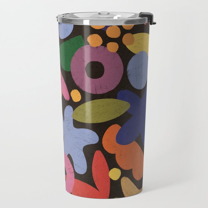 Bright Abstract Pattern #2 Travel Mug Gallery Image 2