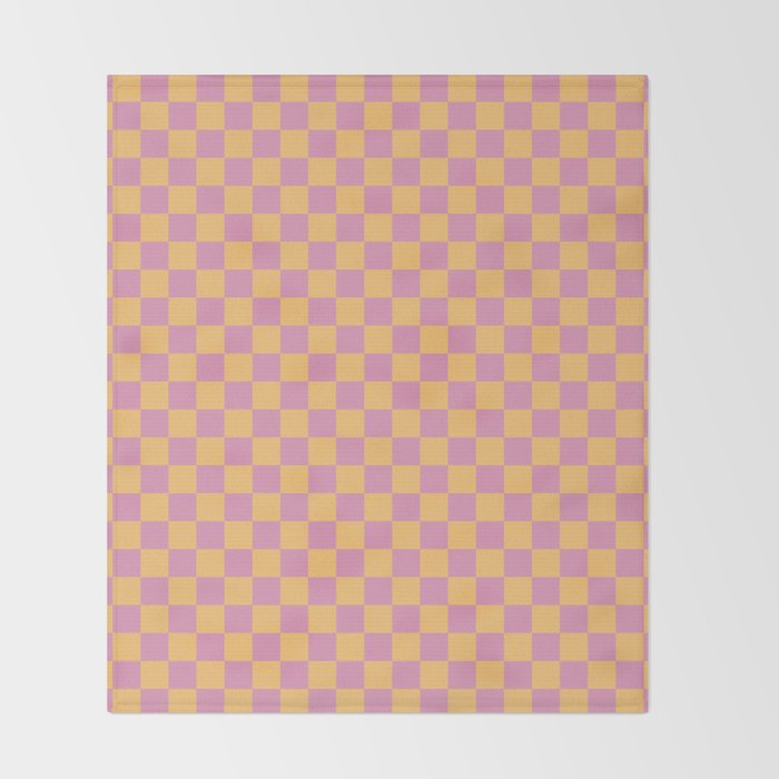 Checked Print - Jelly Throw Blanket Gallery Image 2