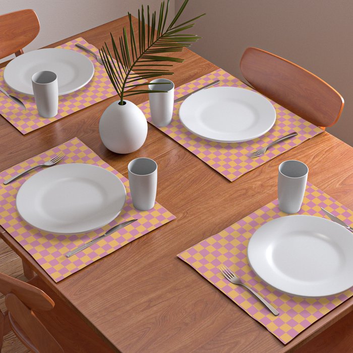 Checked Print - Jelly Placemat Gallery Image 2