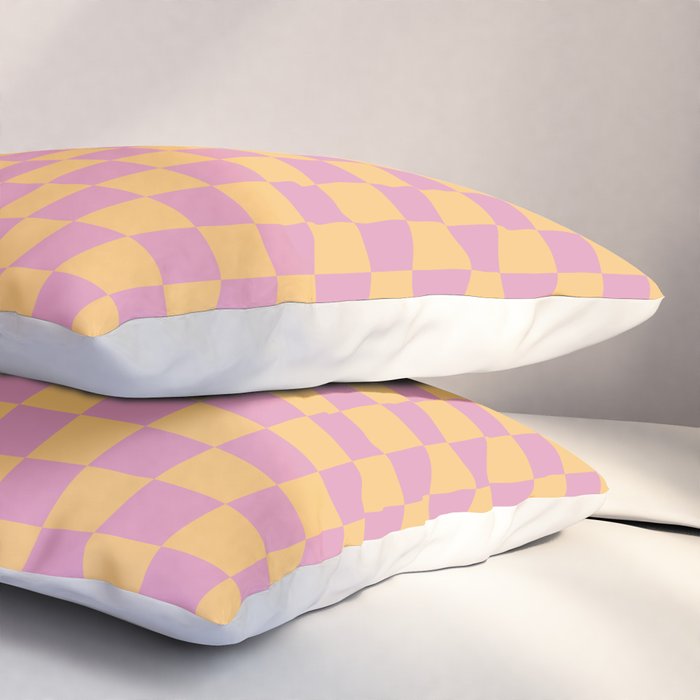Checked Print - Jelly Pillow Sham Gallery Image 3