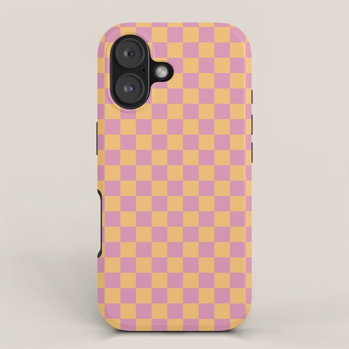 Checked Print - Jelly iPhone Case Gallery Image 1
