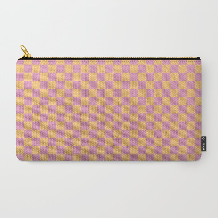 Checked Print - Jelly Carry All Pouch Gallery Image 2
