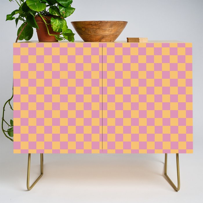 Checked Print - Jelly Credenza Gallery Image 1