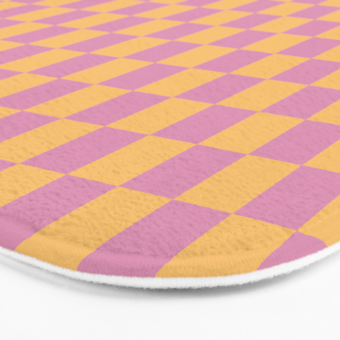 Checked Print - Jelly Bath Mat Gallery Image 3