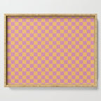 Checked Print - Jelly Serving Tray Gallery Image 1