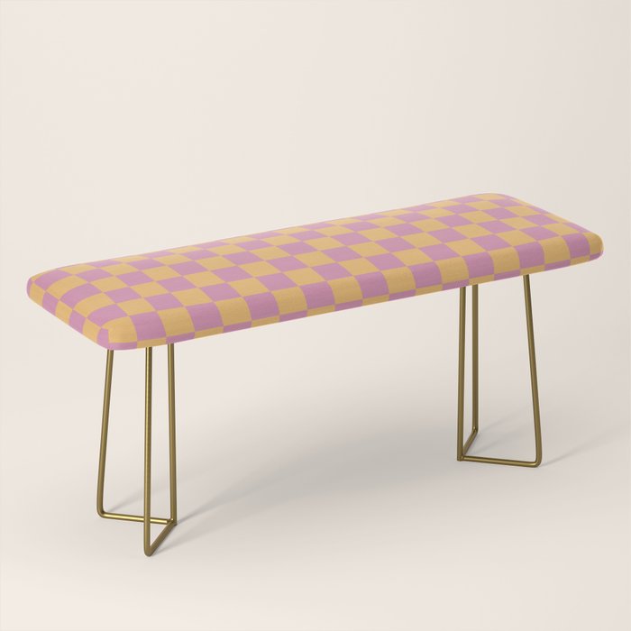 Checked Print - Jelly Bench Gallery Image 2