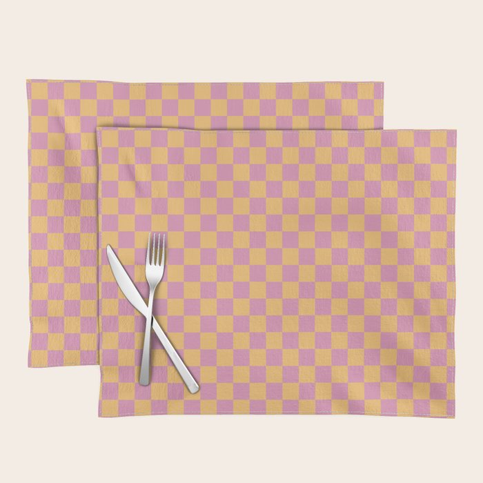 Checked Print - Jelly Placemat Gallery Image 2