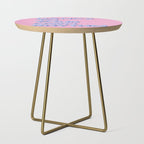 DANCE TO YOUR OWN RHYTHM - blue neon Side Table Gallery Image 1