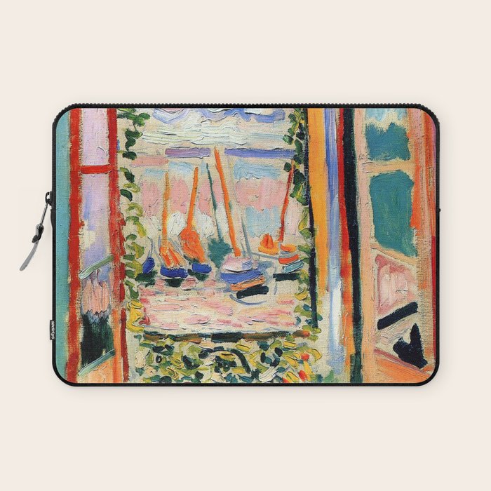 Henri Matisse The Open Window Laptop Sleeve Gallery Image 1