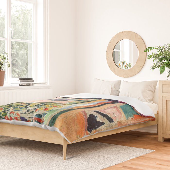 Henri Matisse The Open Window Duvet Cover Gallery Image 2