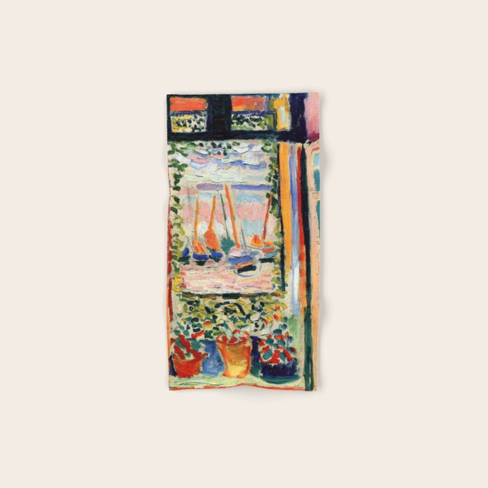 Henri Matisse The Open Window Bath Towel Gallery Image 1