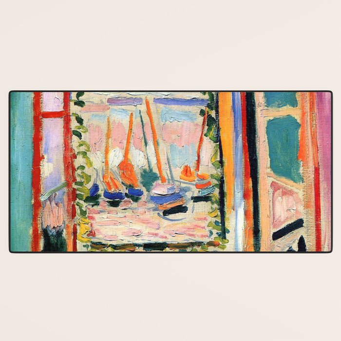 Henri Matisse The Open Window Desk Mat Gallery Image 3