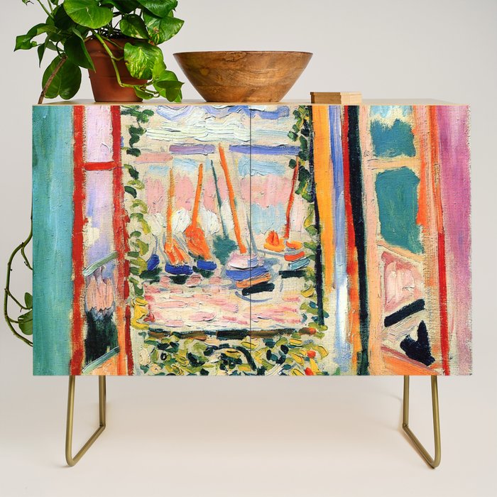 Henri Matisse The Open Window Credenza Gallery Image 1