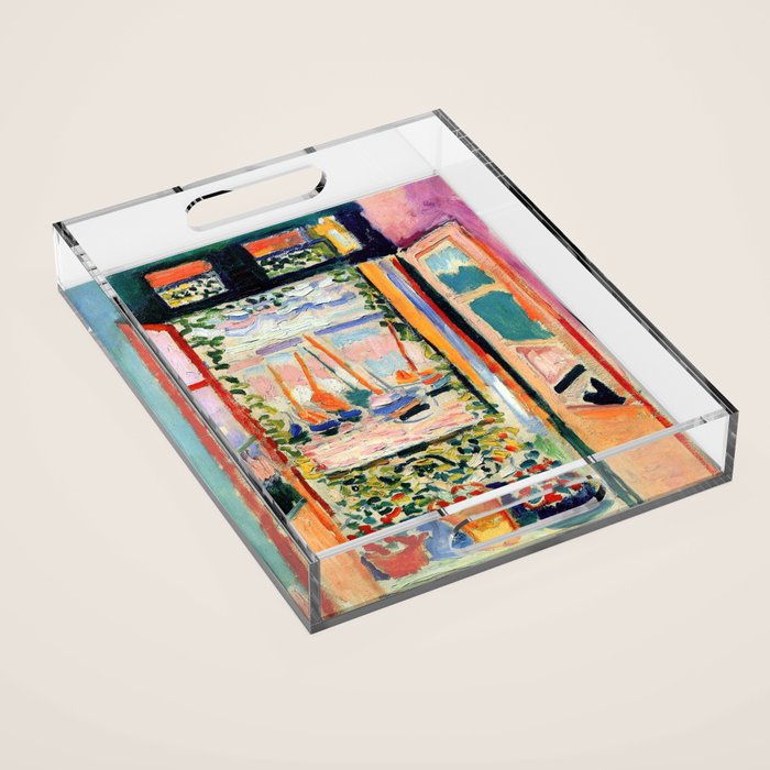Henri Matisse The Open Window Acrylic Tray Gallery Image 1