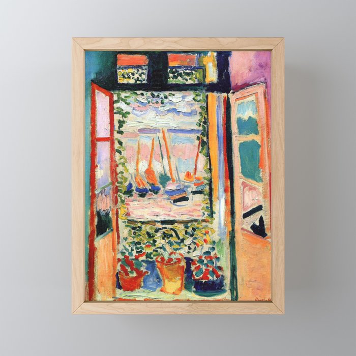 Henri Matisse The Open Window Mini Art Print Gallery Image 1