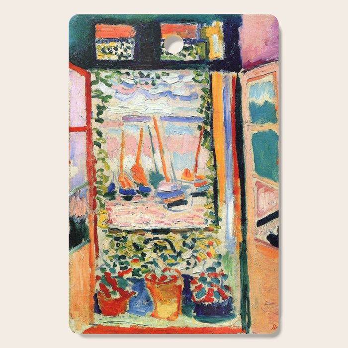 Henri Matisse The Open Window Cutting Board Gallery Image 1
