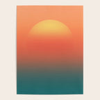 Ocean sunrise Poster Gallery Image 4