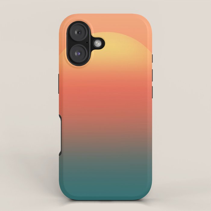Ocean sunrise iPhone Case