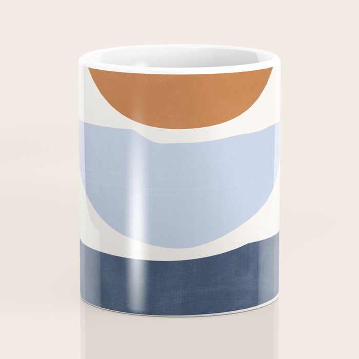Modern Abstract Minimal Shapes 219 Coffee Mug Gallery Image 4