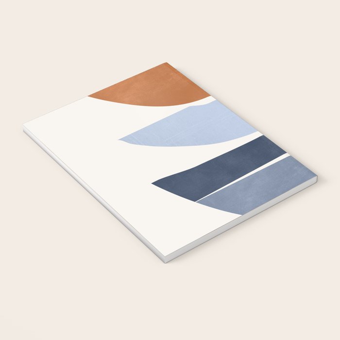 Modern Abstract Minimal Shapes 219 Notebook Gallery Image 3