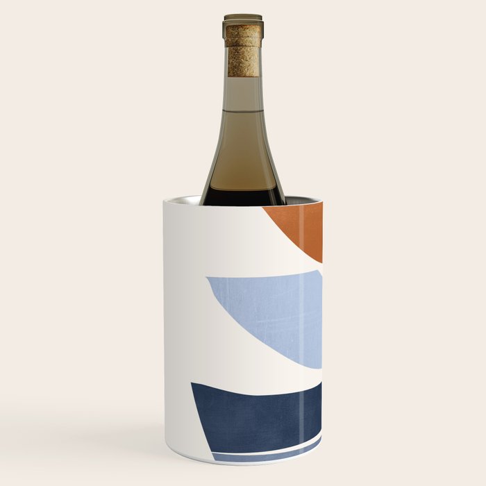 Modern Abstract Minimal Shapes 219 Wine Chiller Gallery Image 2