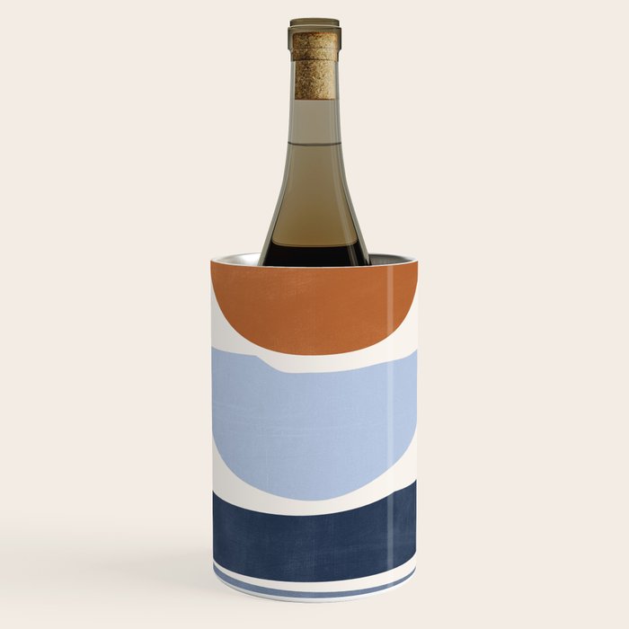 Modern Abstract Minimal Shapes 219 Wine Chiller Gallery Image 1