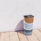 Modern Abstract Minimal Shapes 219 Travel Mug Gallery Image 4