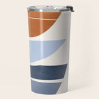 Modern Abstract Minimal Shapes 219 Travel Mug Gallery Image 2