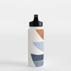 Modern Abstract Minimal Shapes 219 Water Bottle Gallery Image 3