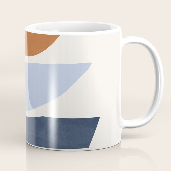 Modern Abstract Minimal Shapes 219 Coffee Mug Gallery Image 1