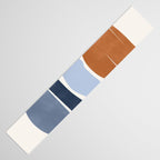 Modern Abstract Minimal Shapes 219 Table Runner Gallery Image 3