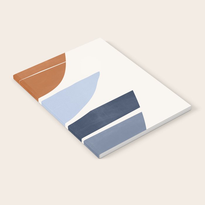 Modern Abstract Minimal Shapes 219 Notebook Gallery Image 2