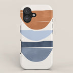 Modern Abstract Minimal Shapes 219 iPhone Case Gallery Image 1