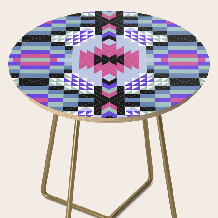 MP Tribal geometric A Side Table Gallery Image 2