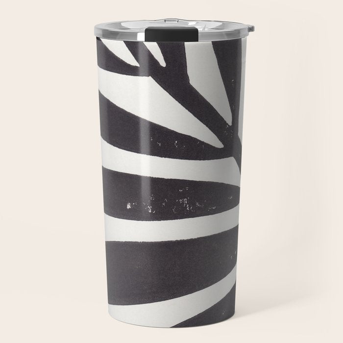 Linocut Branch #2 Travel Mug Gallery Image 1