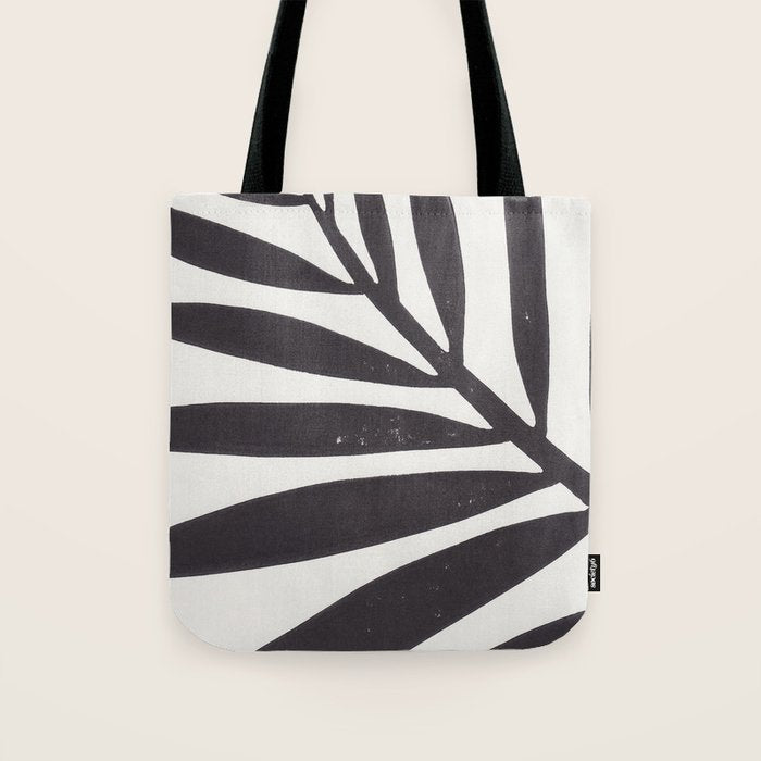 Linocut Branch #2 Tote Bag Gallery Image 1