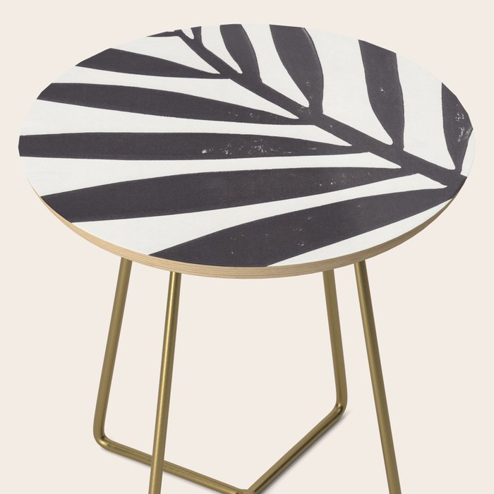 Linocut Branch #2 Side Table Gallery Image 2