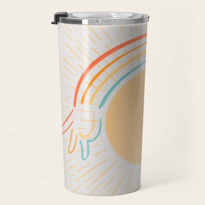 Cat Landscape 119: Get Over it Travel Mug Gallery Image 3