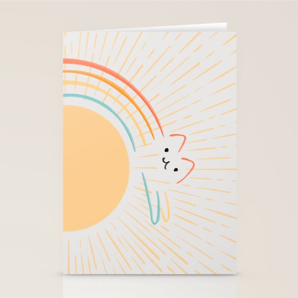Cat Landscape 119: Get Over it Stationery Card Gallery Image 2
