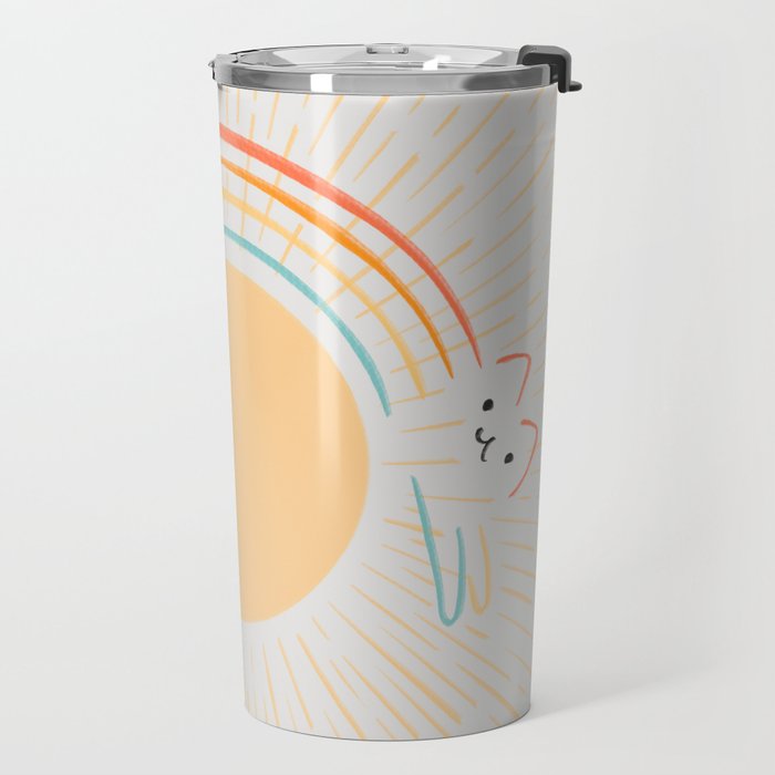 Cat Landscape 119: Get Over it Travel Mug Gallery Image 2