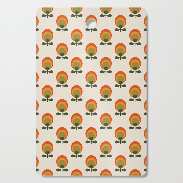 Bright Flowers Cutting Board Gallery Image 1