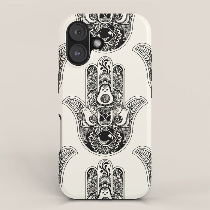 Hamsa Hand Avocado iPhone Case Gallery Image 1