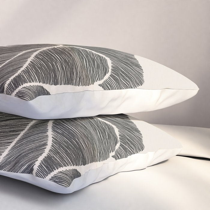 Black Peony II Pillow Sham Gallery Image 3