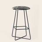 Black Peony II Stool Gallery Image 1